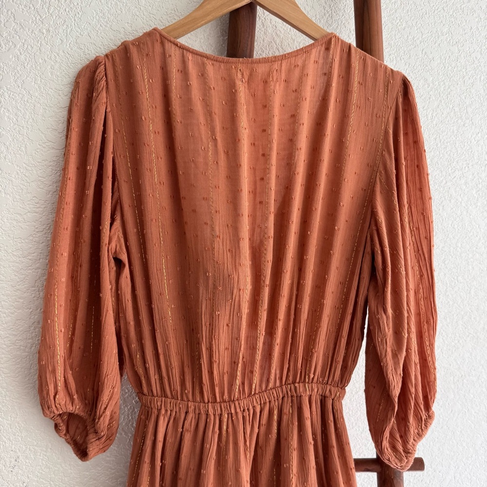 L*Space Stay Golden Beige Putty Tie Front Mini
Dress Size SP Small - Picture 10 of 12